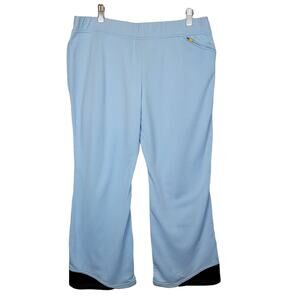Nike Sphere Dry Mesh Baby Blue Kick Boot Pants Size Large 12-14